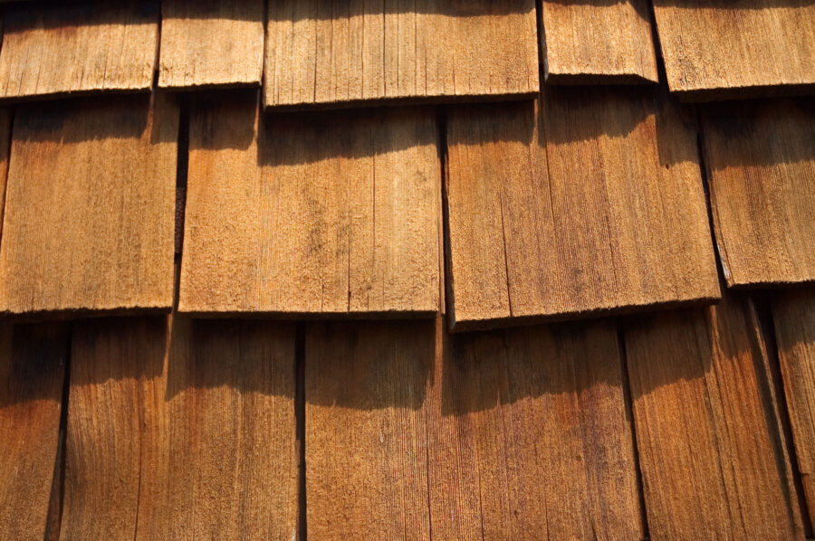 image of cedar shingles... or shakes.