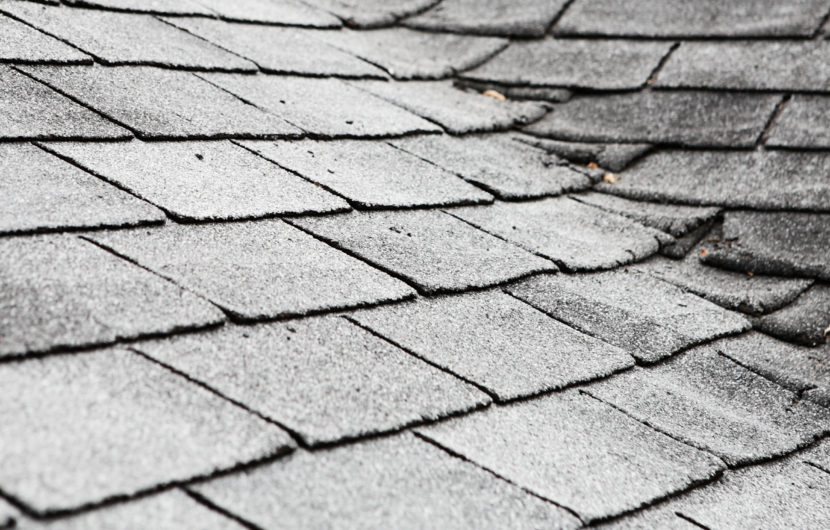 image of deteriorating roof shingles