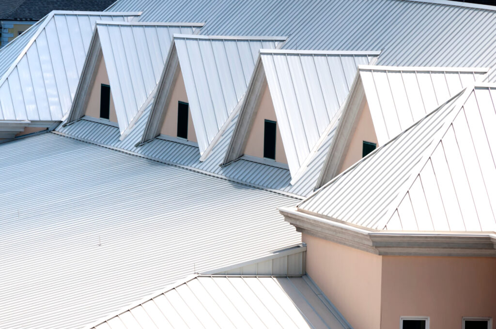 image of metal roofing in Tampa Florida